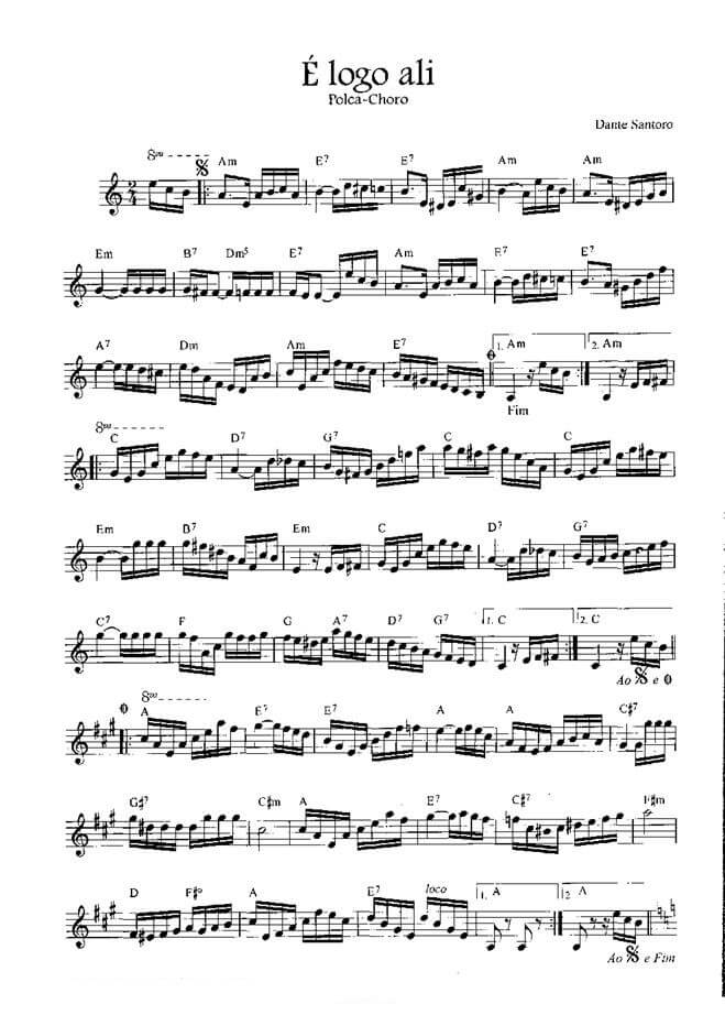 Página 1 da partitura
