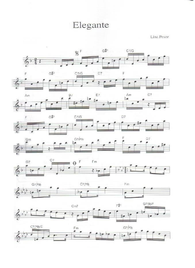 Página 1 da partitura