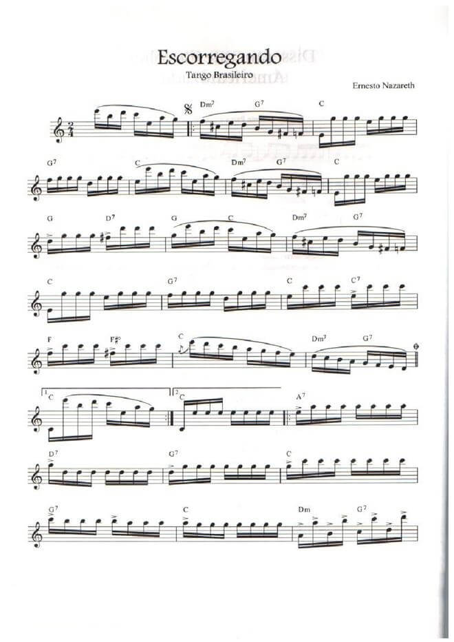 Página 1 da partitura