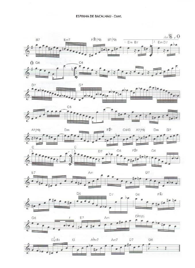 Página 1 da partitura