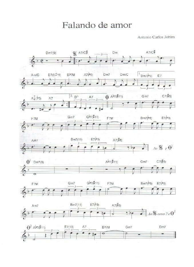 Página 1 da partitura