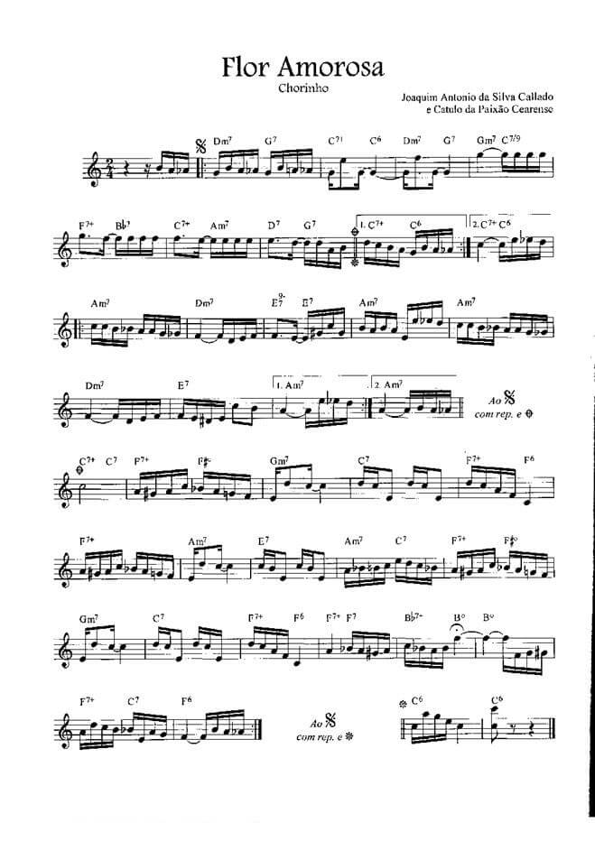 Página 1 da partitura