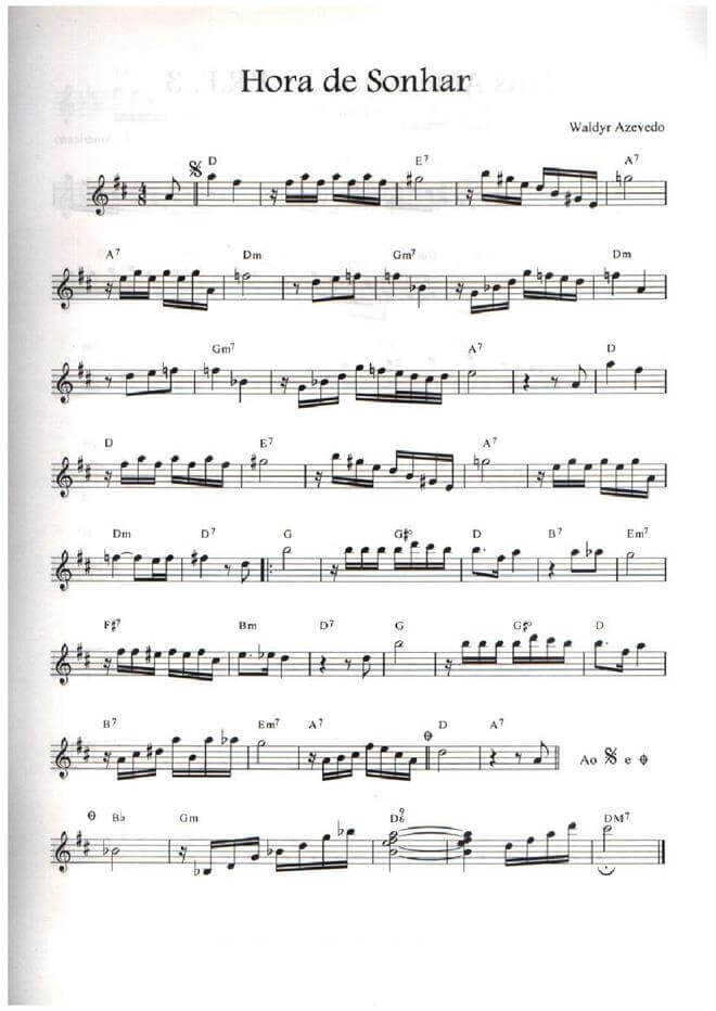 Página 1 da partitura