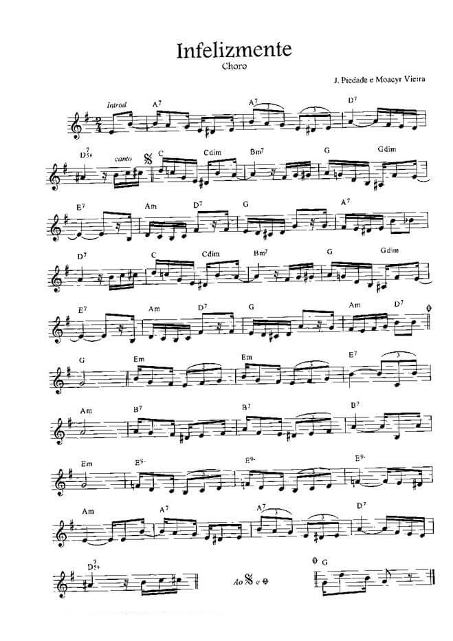 Página 1 da partitura