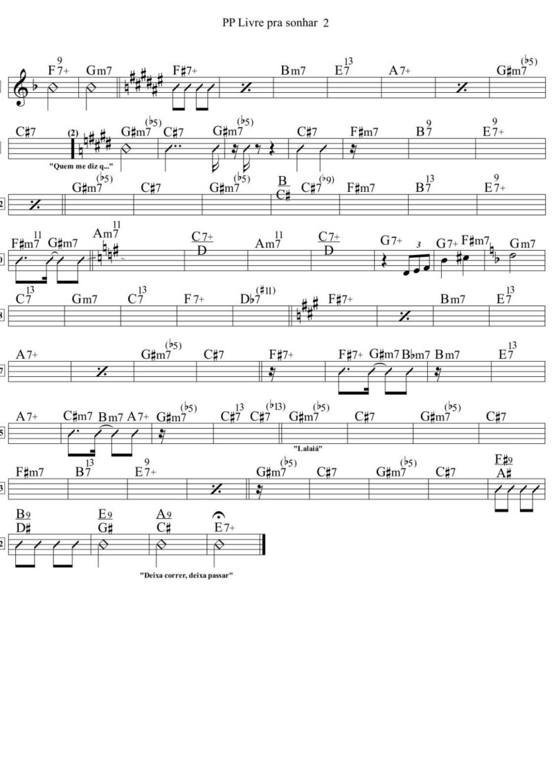 Página 2 da partitura