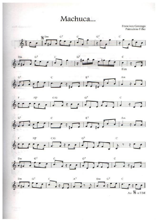 Página 1 da partitura