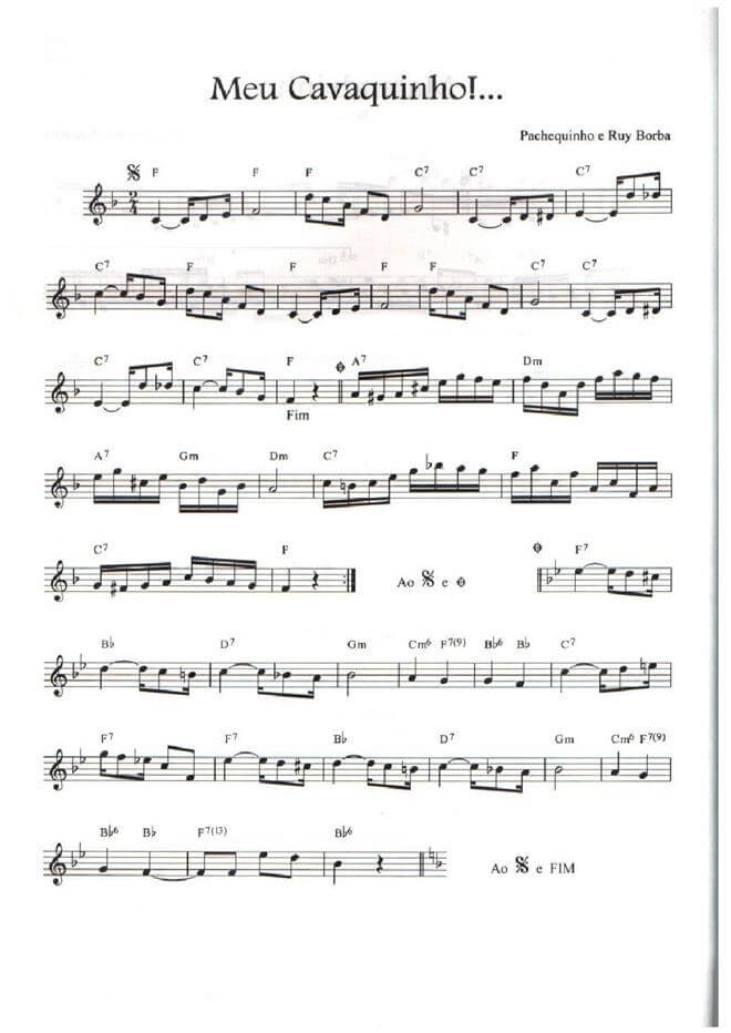 Página 1 da partitura