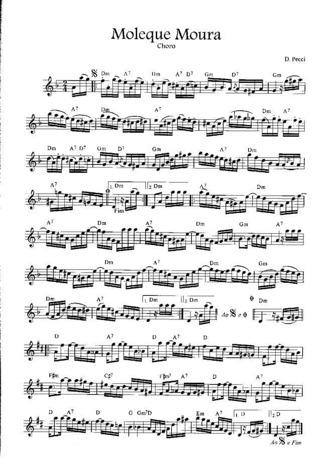 Página 1 da partitura