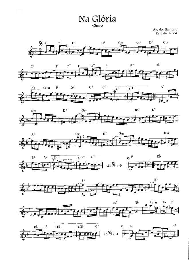 Página 1 da partitura