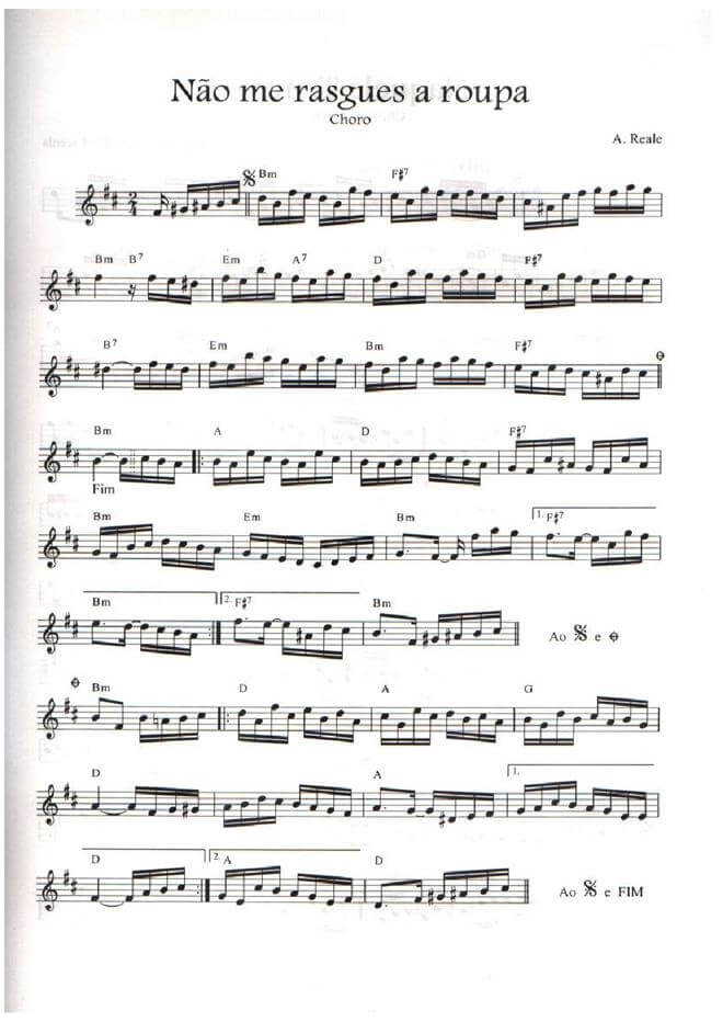 Página 1 da partitura