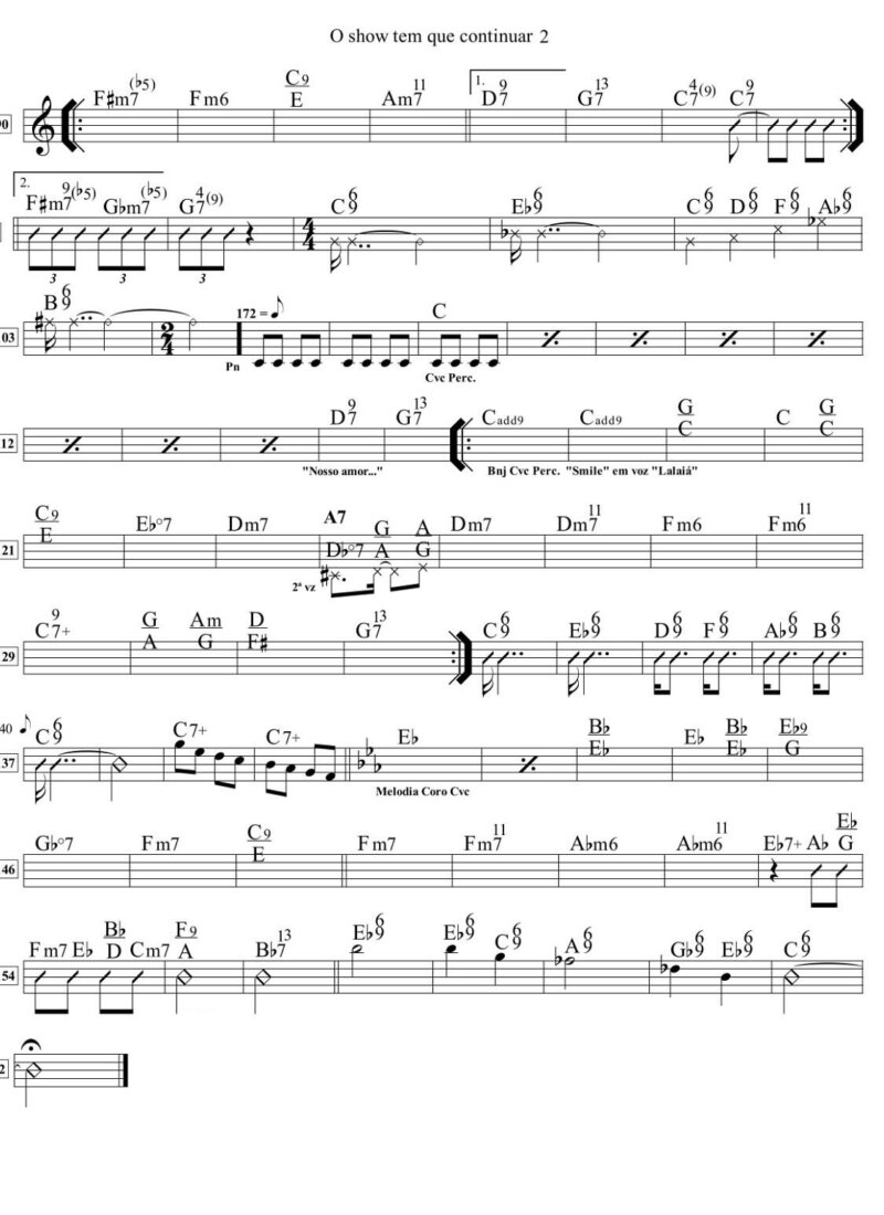 Página 2 da partitura