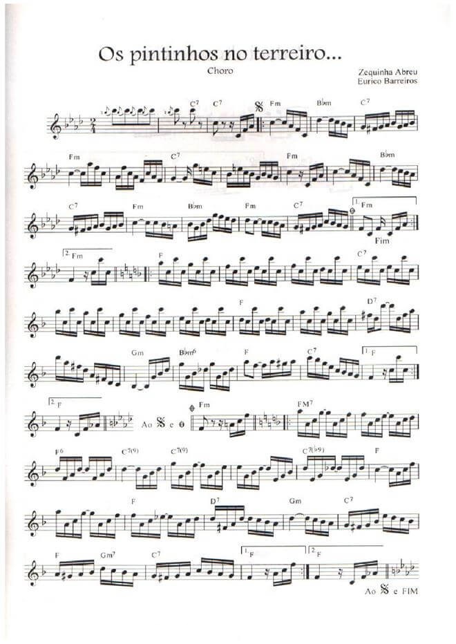 Página 1 da partitura