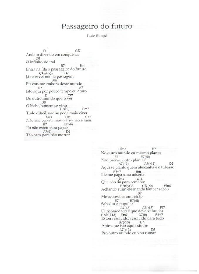 Página 1 da partitura