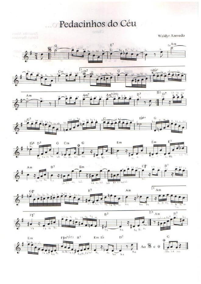 Página 1 da partitura