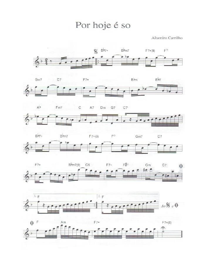 Página 1 da partitura