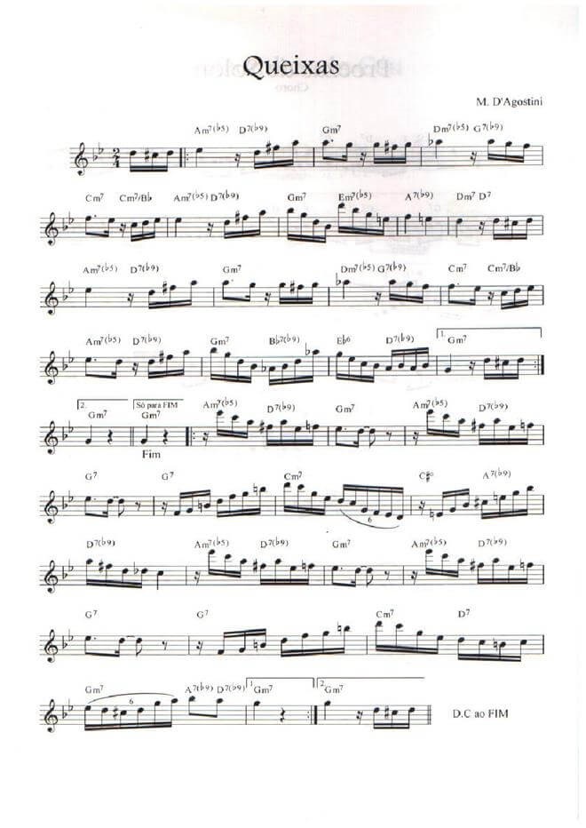 Página 1 da partitura