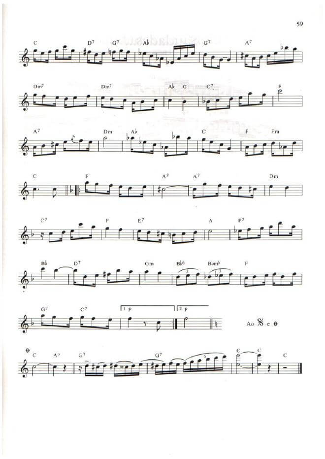 Página 1 da partitura