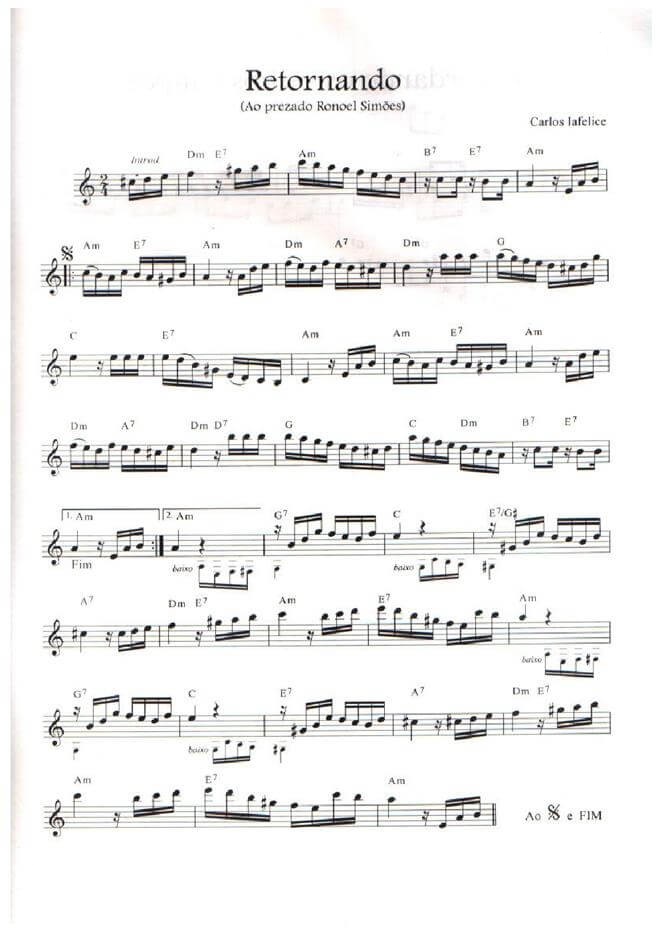 Página 1 da partitura