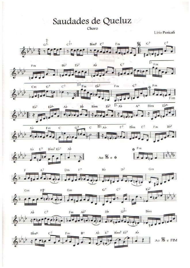 Página 1 da partitura