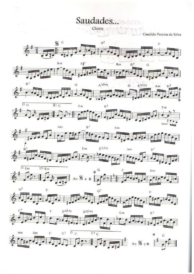 Página 1 da partitura