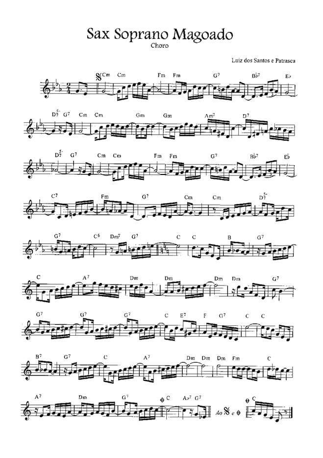 Página 1 da partitura