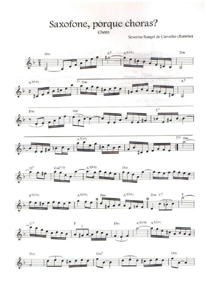 Página 1 da partitura