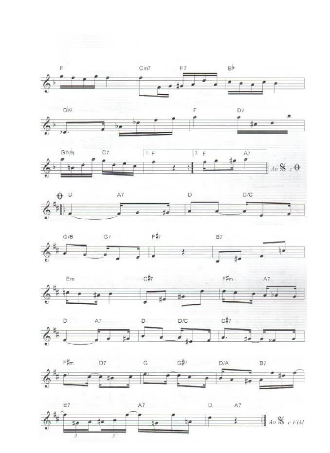 Página 1 da partitura