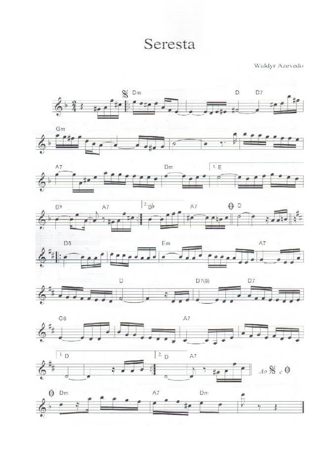 Página 1 da partitura