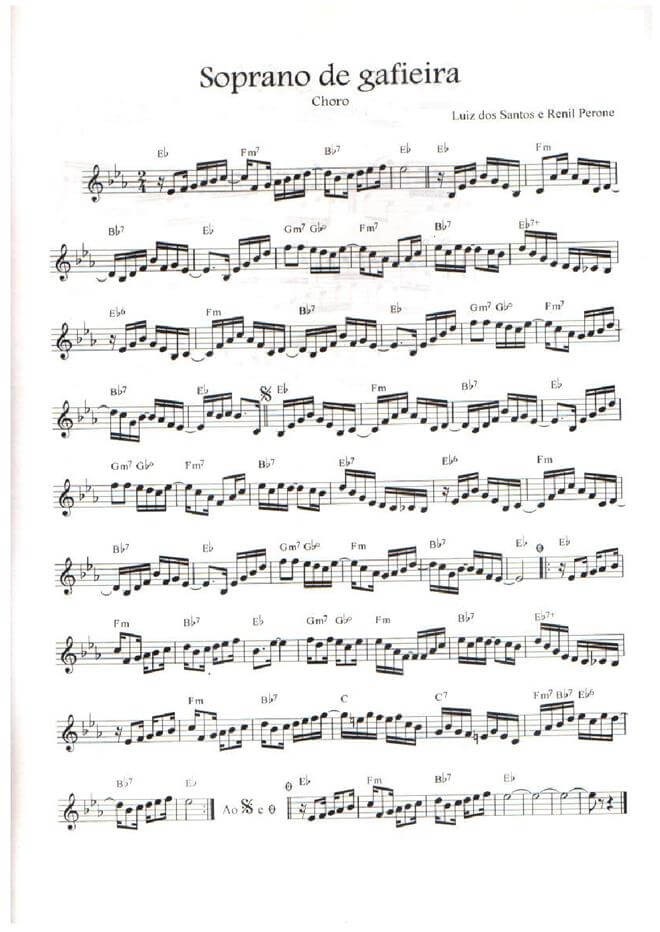 Página 1 da partitura