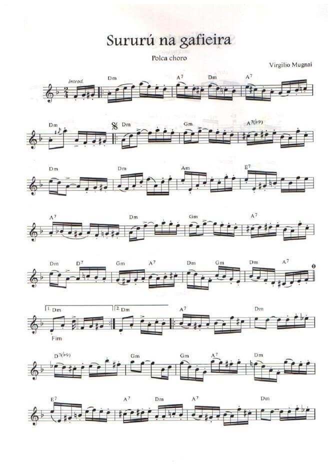 Página 1 da partitura