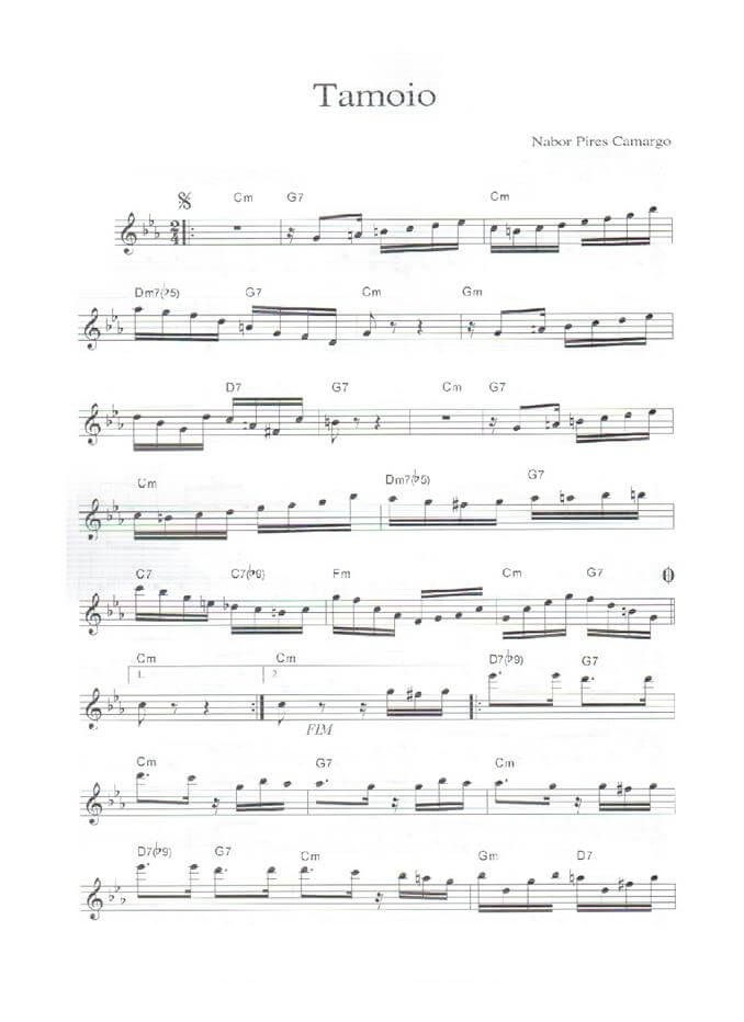 Página 1 da partitura