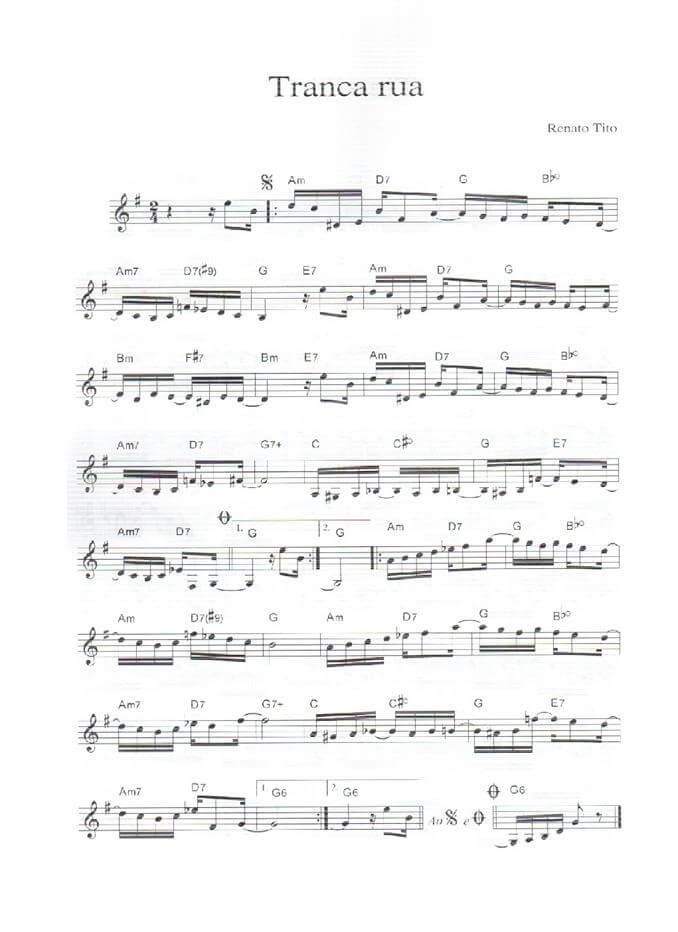 Página 1 da partitura