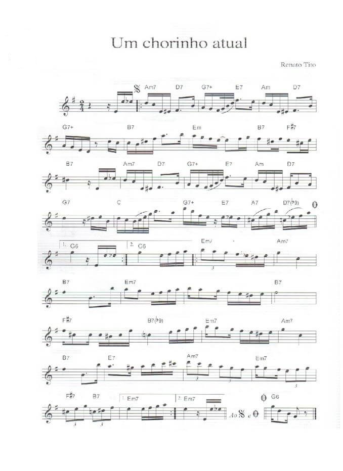 Página 1 da partitura