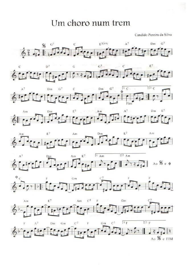 Página 1 da partitura