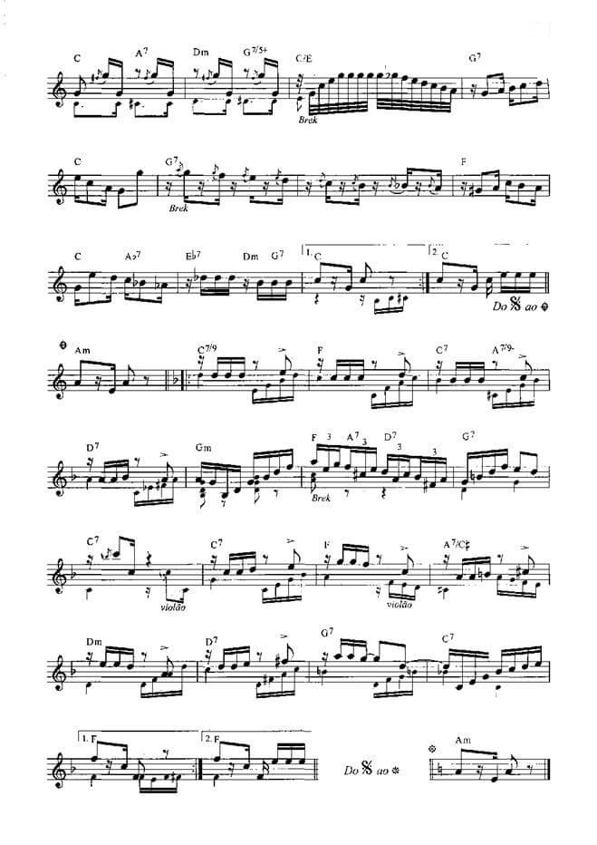 Página 1 da partitura