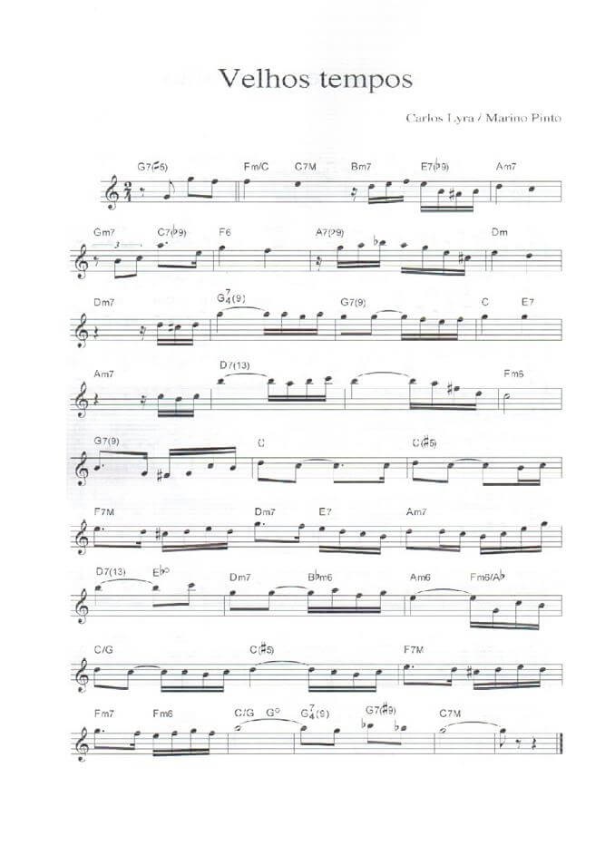 Página 1 da partitura