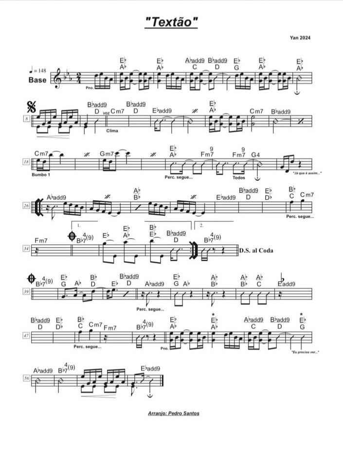 Página 1 da partitura