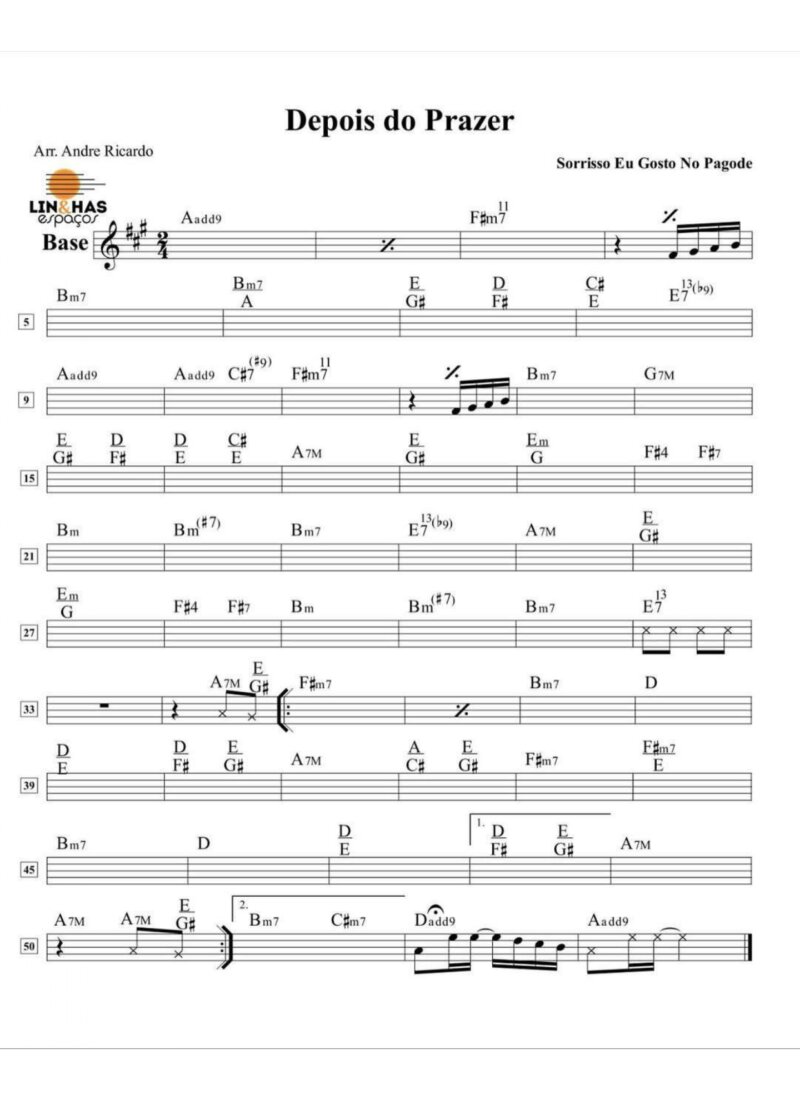 Página 1 da partitura