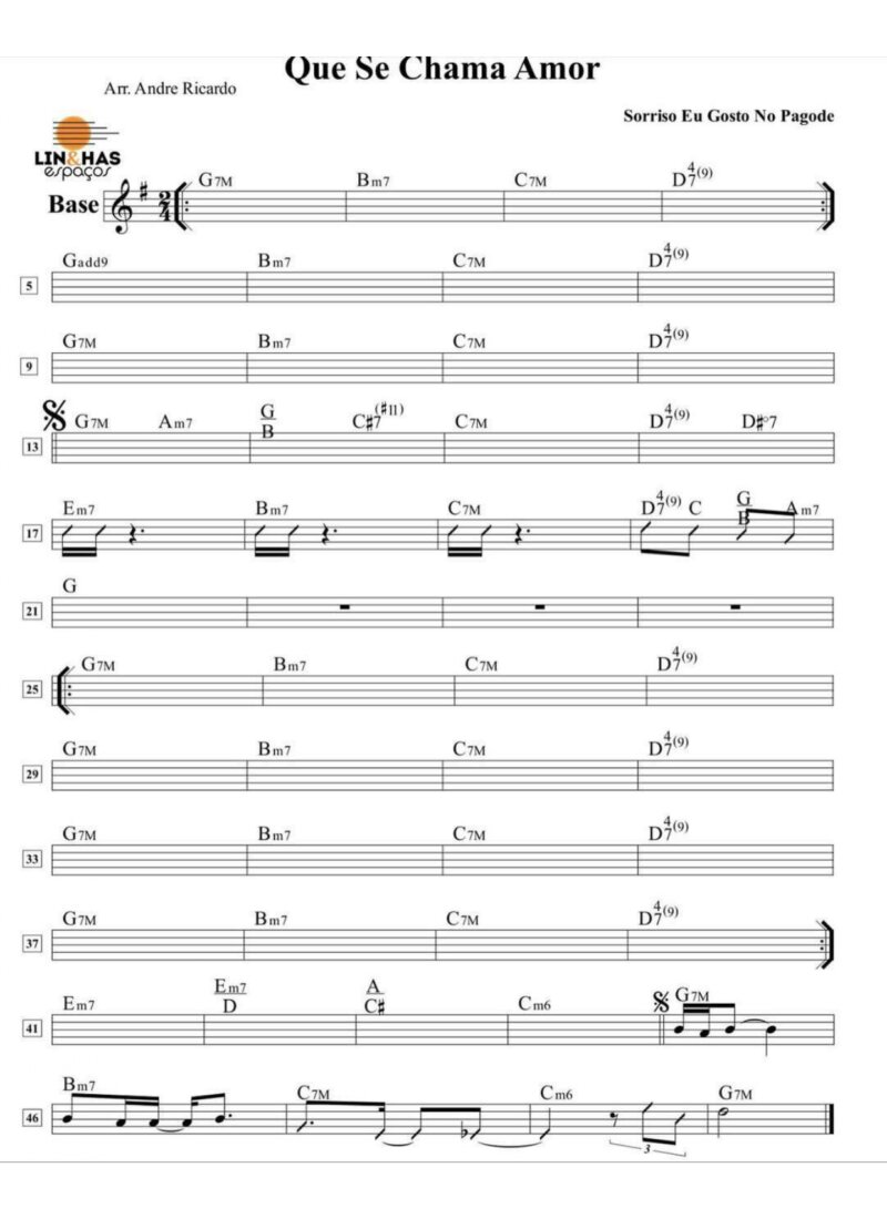 Página 1 da partitura