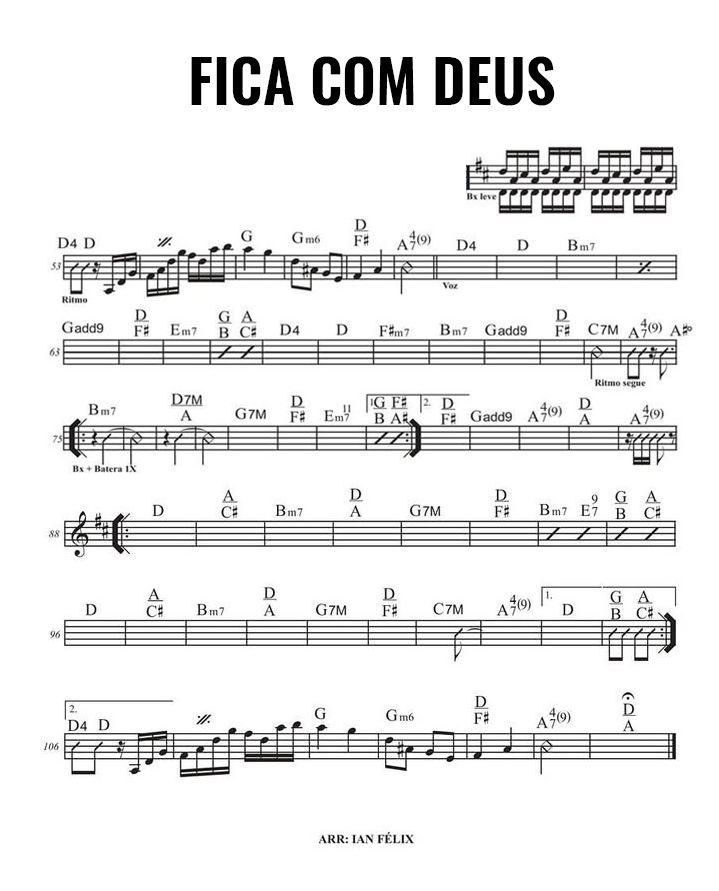Página 1 da partitura