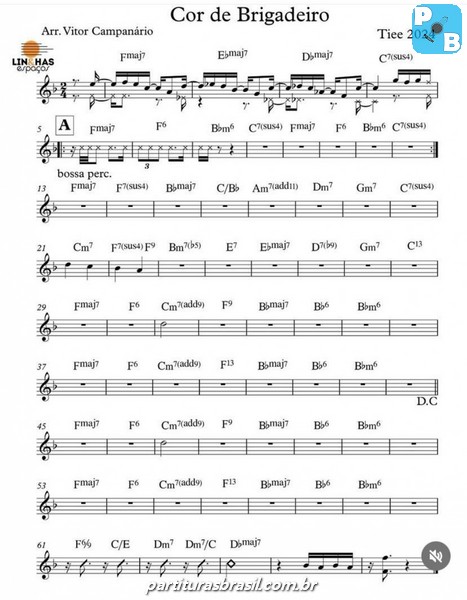 Página 1 da partitura